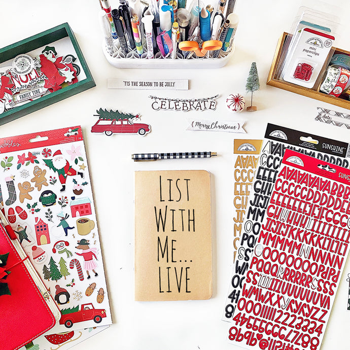 List With Me... LIVE, Traveler's Notebook Style 11.28.20