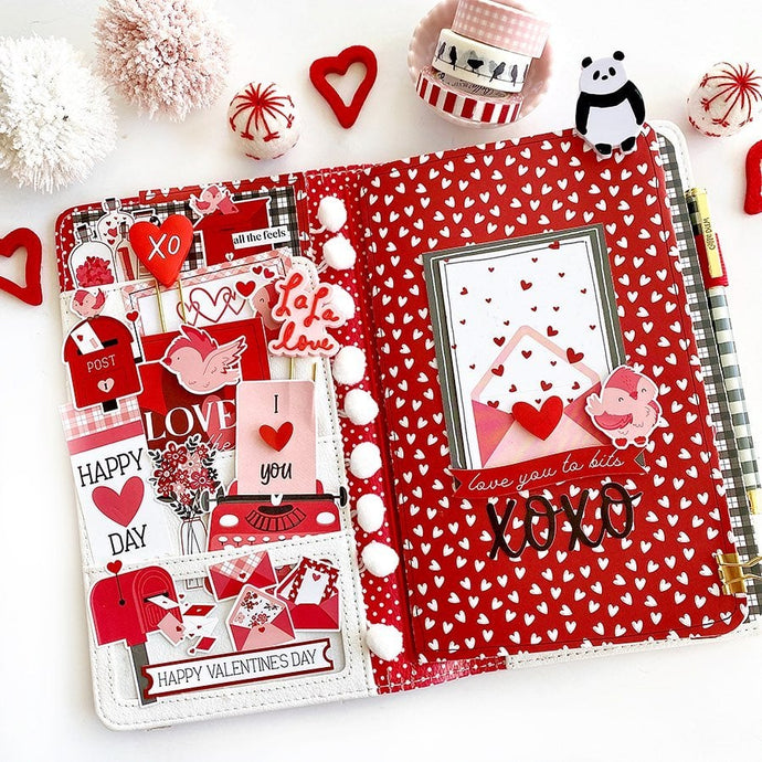 February Traveler's Notebook Set-up