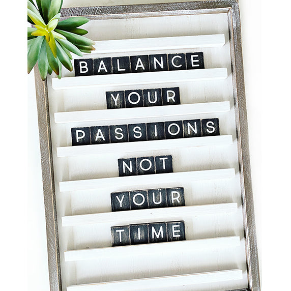 Balance Your Passions