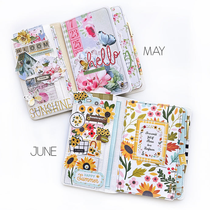 May/June Traveler's Notebook Project Kit