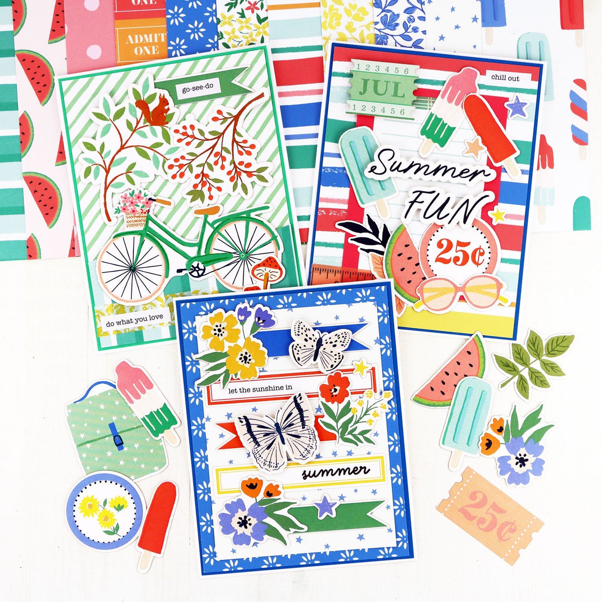 Summer Cards | Design Team: Jeanne Jachna – Layle By Mail