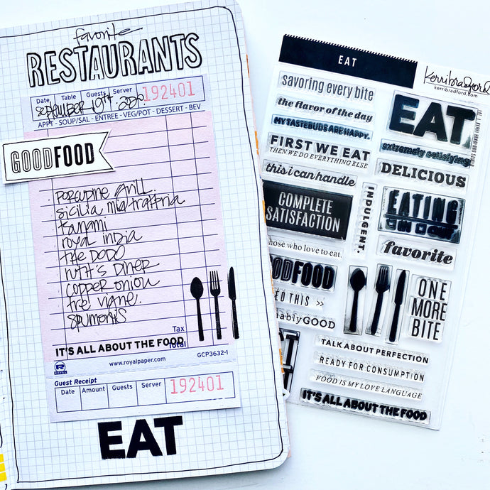 Favorite Restaurants List