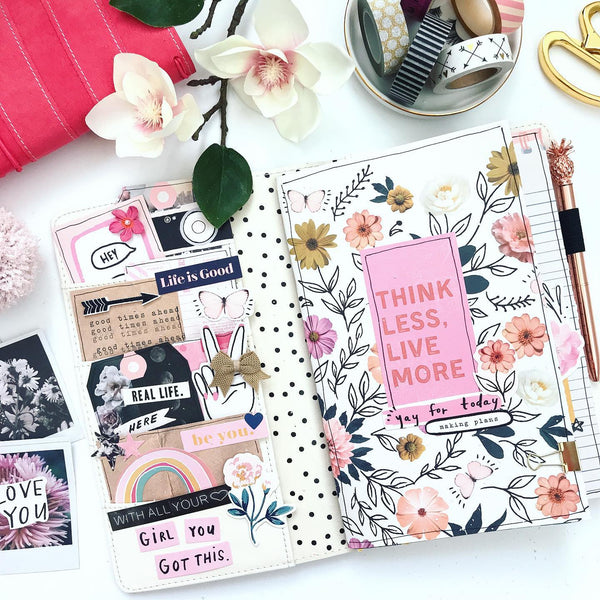 August Traveler's Notebook Set-Up