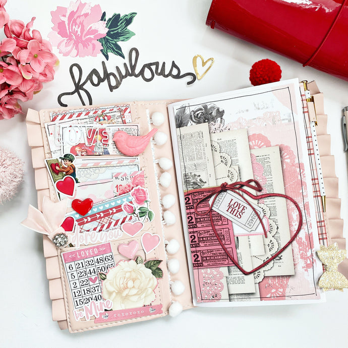 February Traveler's Notebook Set-Up