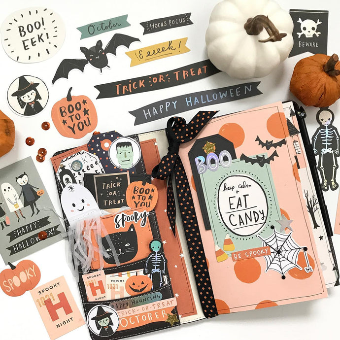 October Traveler's Notebook Set-Up