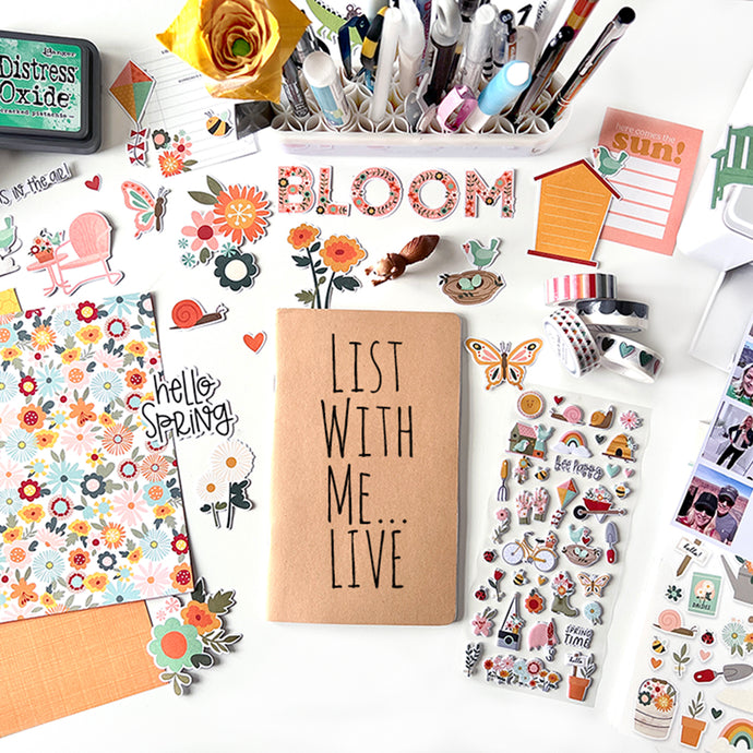 List With Me... LIVE, Traveler's Notebook Style 4.2.22