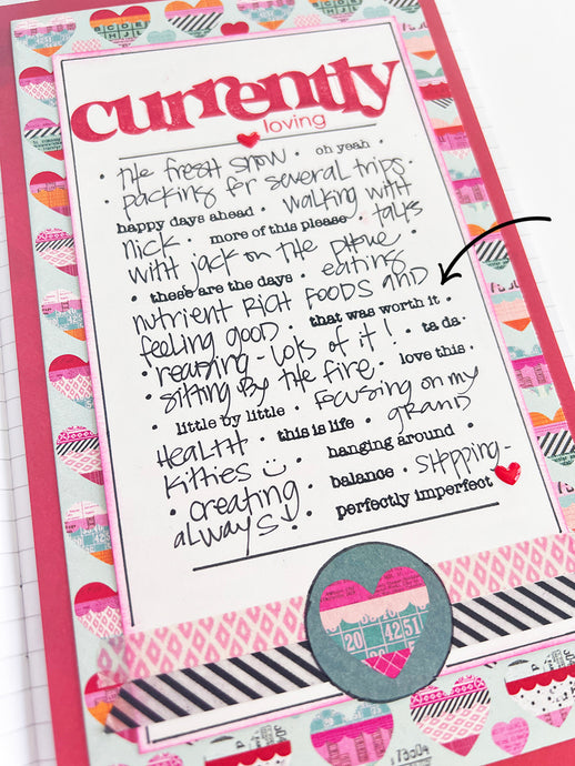 Spotlight:  Word Strips - Highlights Stamp Set