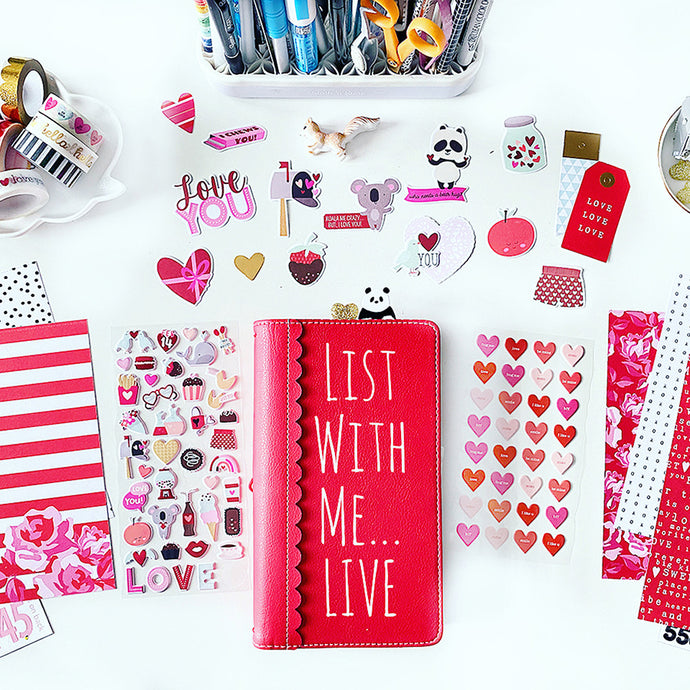 List With Me... LIVE, Traveler's Notebook Style 2.13.21