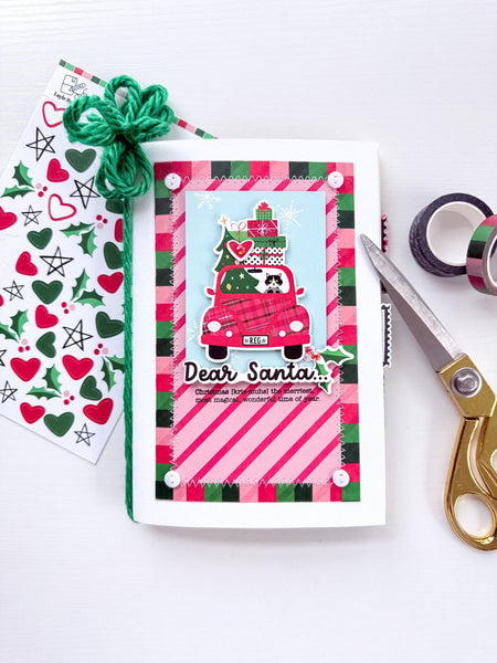 Dear Santa Planner Notebook | Design Team: Shellye McDaniel