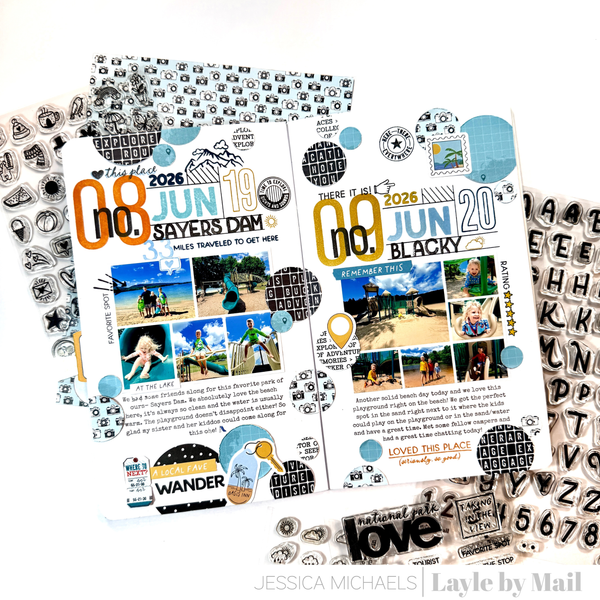 Sayers Dam and Blacky Layouts | Design Team: Jessica Michaels