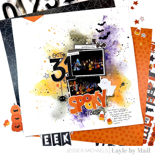 Spooky Vibes Layout | Design Team: Jessica Michaels
