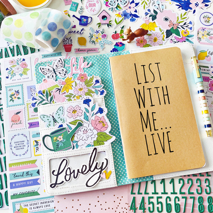 List With Me... LIVE, Traveler's Notebook Style 6.19.21