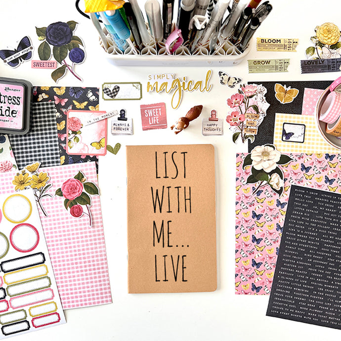 List With Me... LIVE, Traveler's Notebook Style 3.12.22