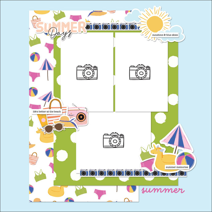 Season Pass Spring/Summer | Layout Sketch Inspiration #3
