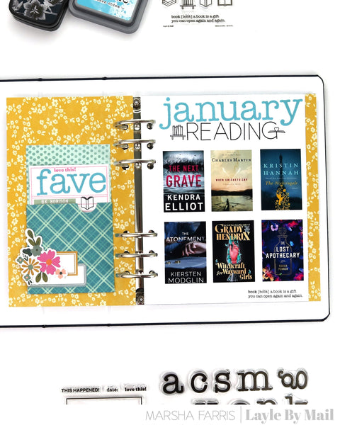 January Reading | Design Team: Marsha Farris