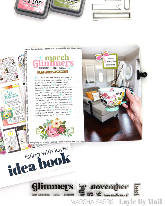 Glimmers | Design Team: Marsha Farris