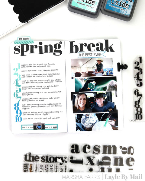 Spring Break | Design Team: Marsha Ferris