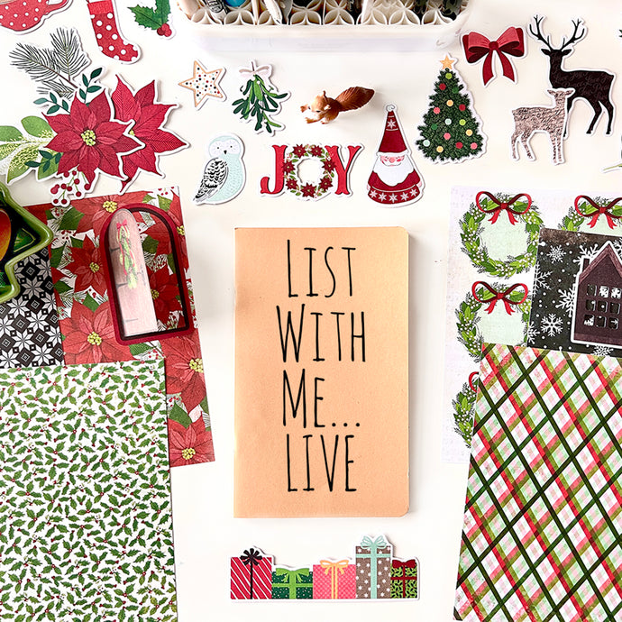 List With Me... LIVE, Traveler's Notebook Style 12.14.22