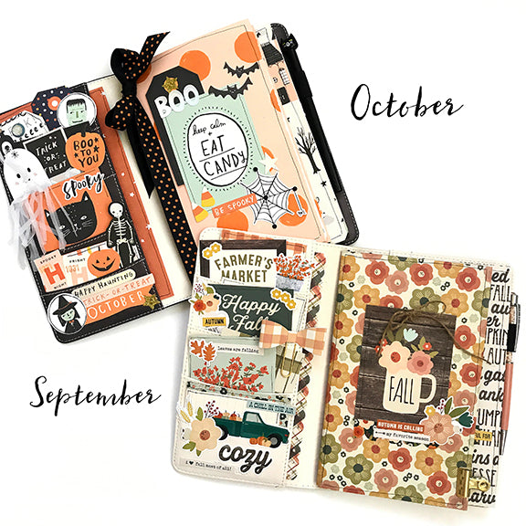 September/October Traveler's Notebook Kit