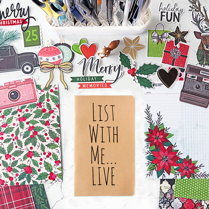 List With Me... LIVE, Traveler's Notebook Style 12.28.24