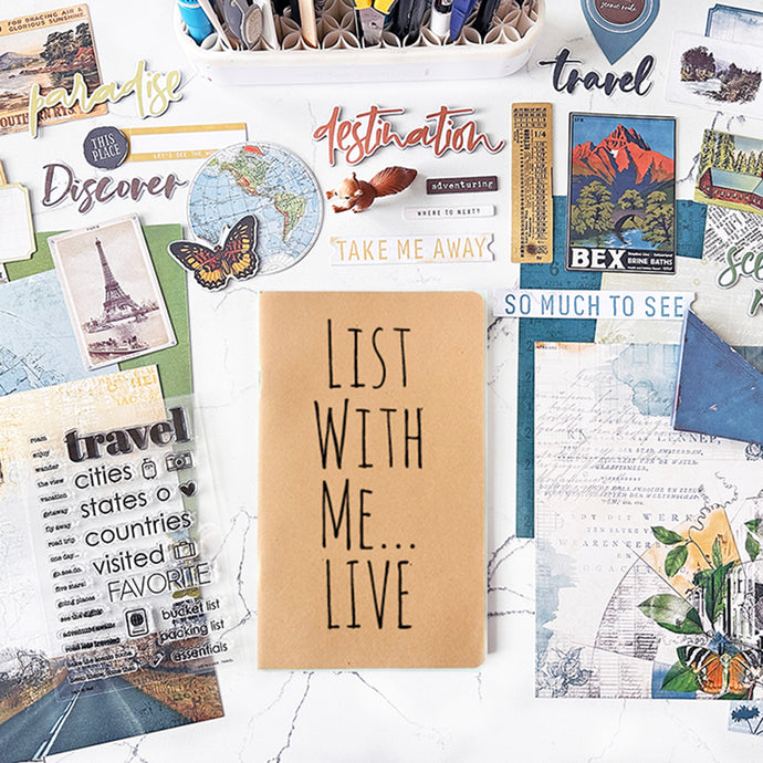 List With Me... LIVE, Traveler's Notebook Style 3.16.24