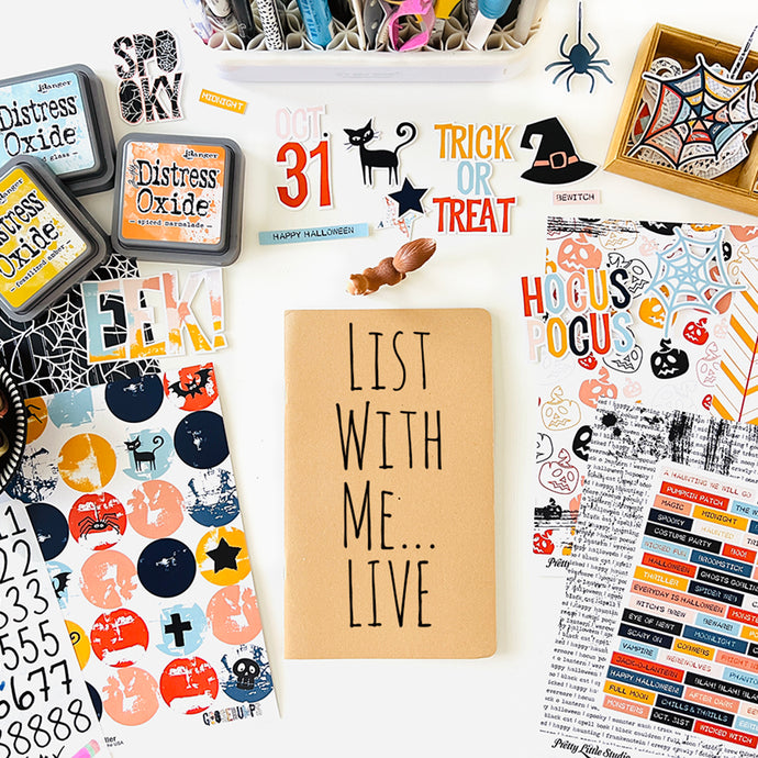 List With Me...LIVE, Traveler's Notebook Style 10.30.21