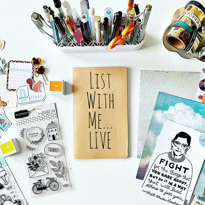List With Me... LIVE, Traveler's Notebook Style 10.3.20