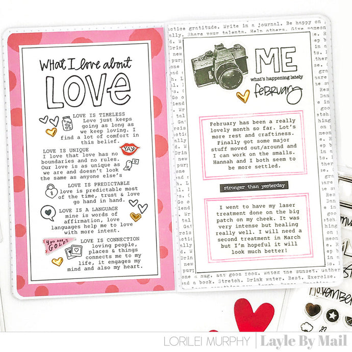 What I Love About Love | Design Team: Lorilei Murphy