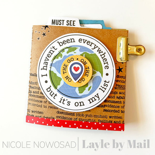 Road Trip Mini Book | Design Team: Nicole Nowosad