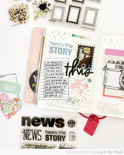Here's The Story | Design Team: Rachel Newman