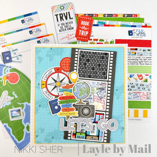 Mini Travel Album | Design Team: Nikki Sher