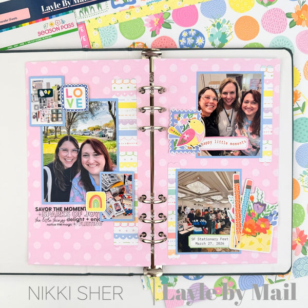 Sparks of Joy Layout | Design Team: Nikki Sher