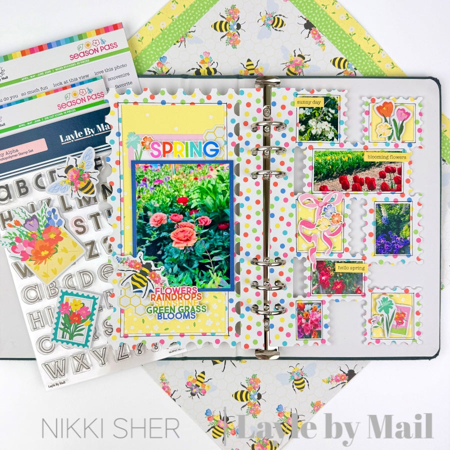 Spring Flowers | Design Team: Nikki Sher – Layle By Mail