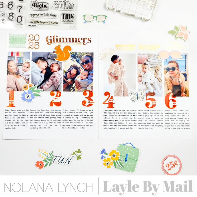July Glimmers | Design Team: Nolana Lynch