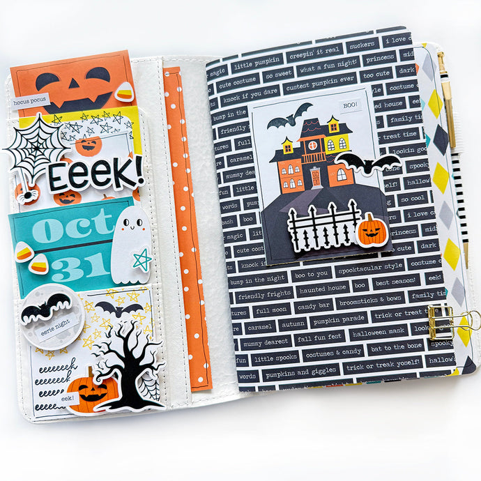 October Traveler's Notebook Set-up