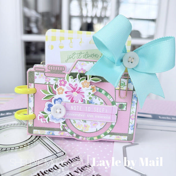 Camera Mini Pocket Album | Design Team: Shellye McDaniel
