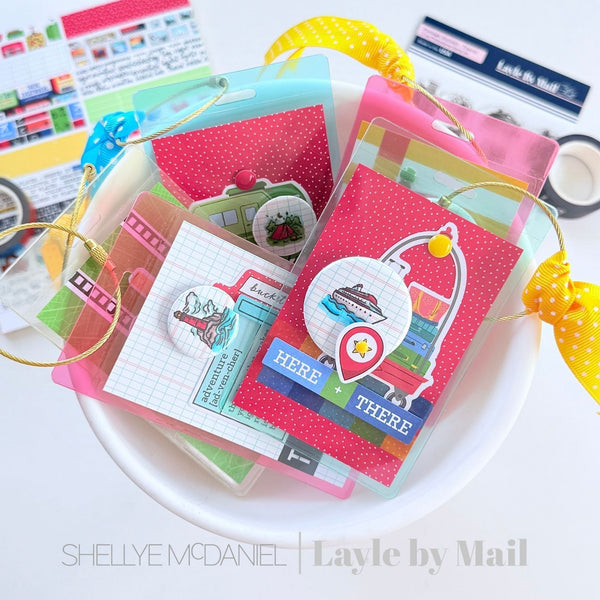 Far & Wide Luggage Tags | Design Team: Shellye McDaniel