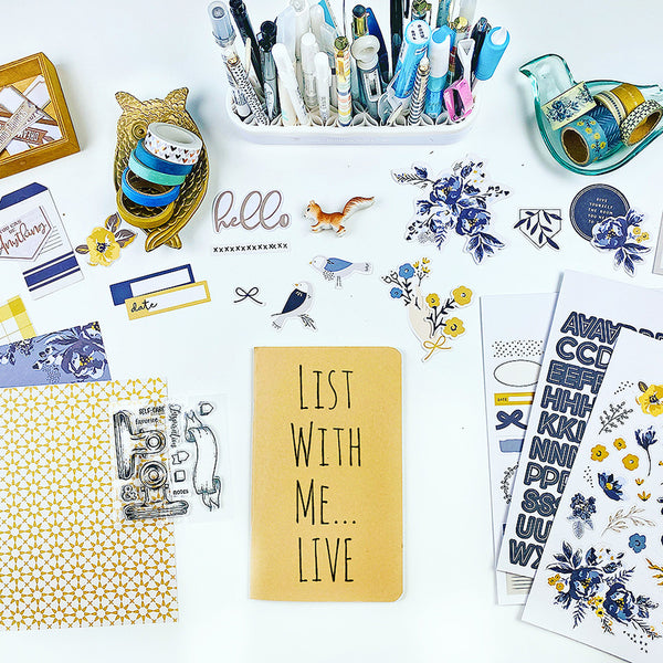 List With Me... LIVE, Traveler's Notebook Style 4.24.21