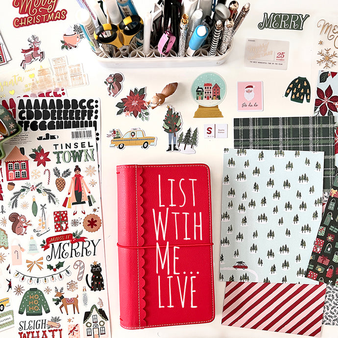 List With Me...LIVE, Traveler's Notebook Style 12.11.21