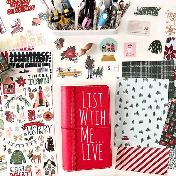 List With Me...LIVE, Traveler's Notebook Style 12.11.21