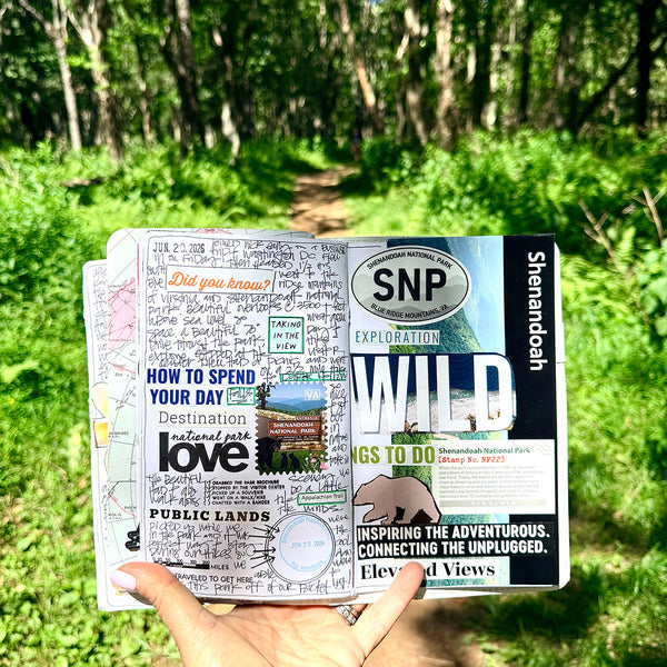 Travel Junk Journal - Shenandoah National Park