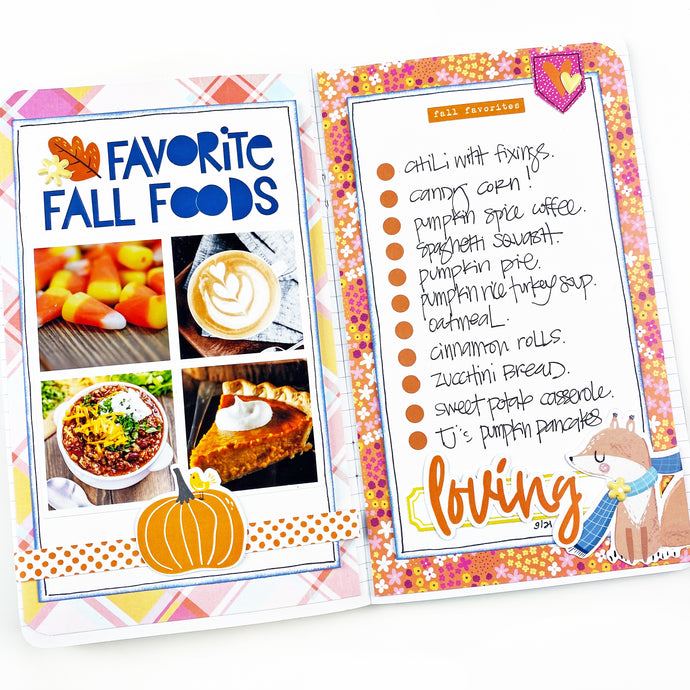 Favorite Fall Foods List