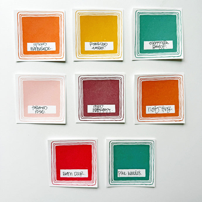 Fall/Holiday Season Pass - Coordinating Inks