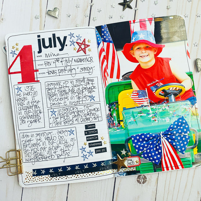 Favorite 4th of July Memories List