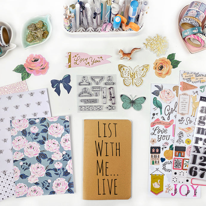 List With Me... LIVE, Traveler's Notebook Style 2.27.21