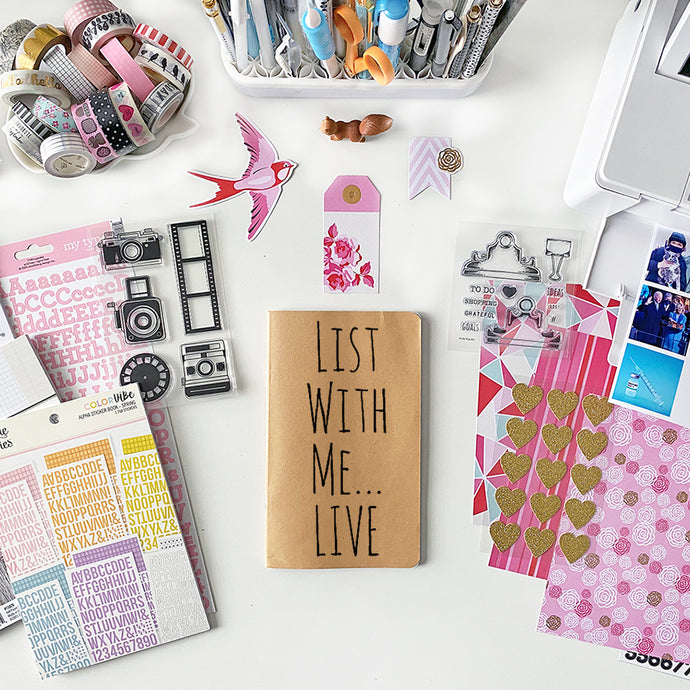 List With Me... LIVE, Traveler's Notebook Style 2.6.21