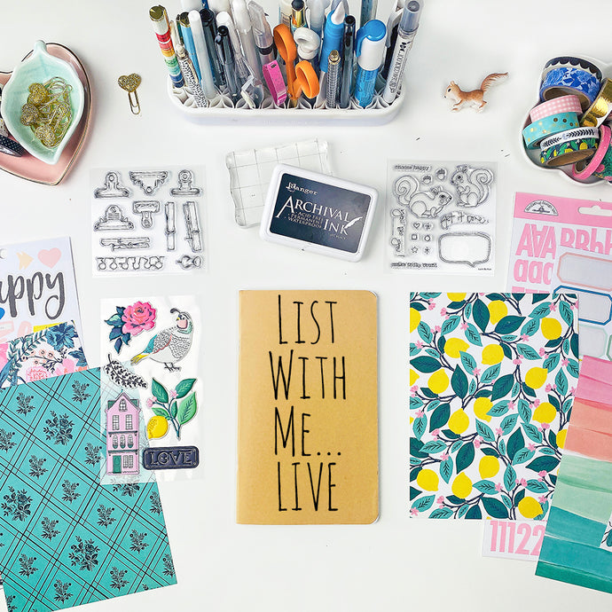 List With Me... LIVE, Traveler's Notebook Style 2.20.21