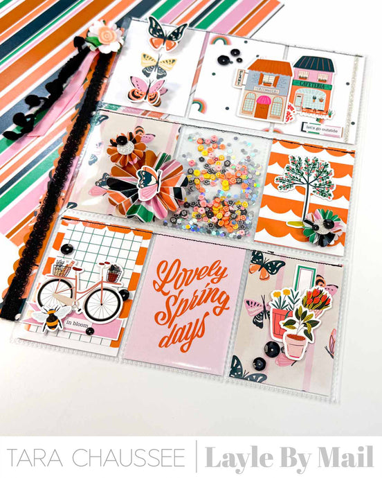 Spring Pocket Page | Design Team: Tara Chaussee