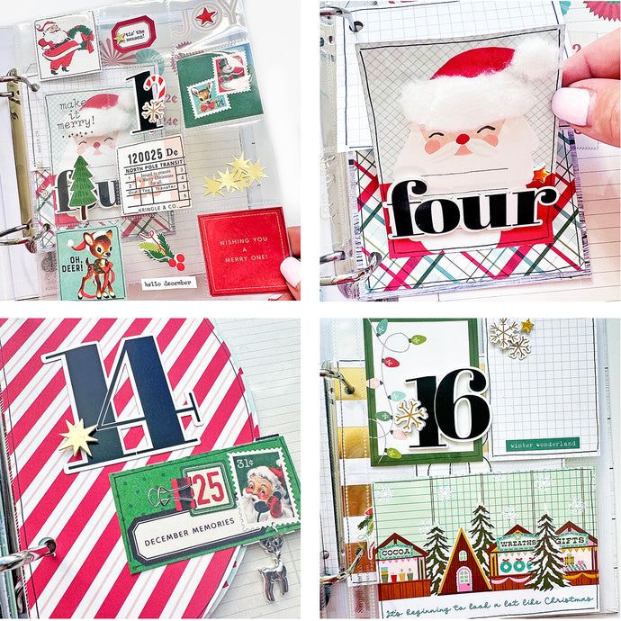 LIVE Flip Through - 2024 December Documented Mini Book Project Kit