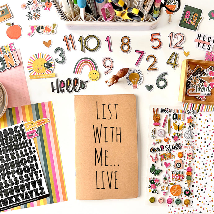 List With Me... LIVE, Traveler's Notebook Style 1.8.22